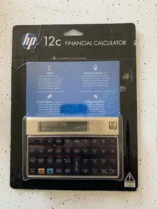 Calculadora Financiera HP 12C Financiamiento Bancario Contabilidad Morgaje Interes NUEVO - Imagen 1 de 2
