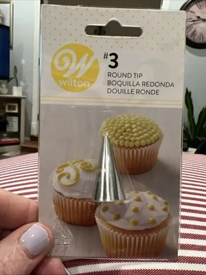 Puntas de tubería Wilton punta redonda #3 culata de acero inoxidable # 418-6603 reutilizable NUEVO Foto 1 de 4
