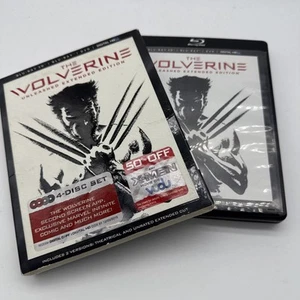 The Wolverine 3D + Blu-ray + DVD OOP 4-Disc Set Unleashed Extended Edition, 2013 - Picture 1 of 2