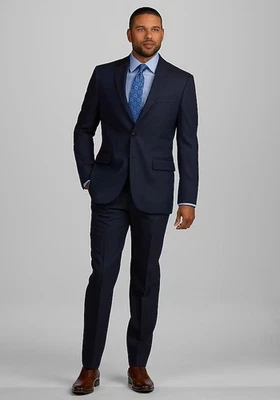 Joseph Abboud Tailored Fit BLUE Suit 40 L, Pants 34 - Image 1 of 4