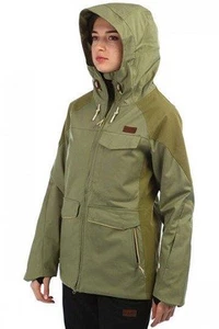 Rip Curl HARMONY Womens XS/6 SNOW SKI 20K/20K JACKET SGJCN4 Green Rrp $349.99 - Picture 1 of 9