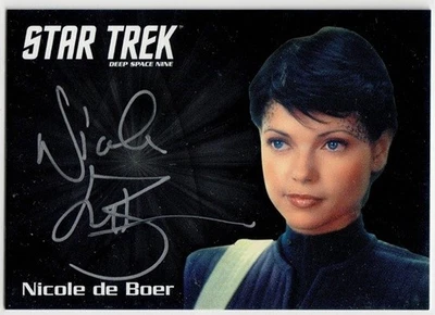 Women of Star Trek A&I - Nicole De Boer as Lt Ezri Dax - Silver Signature Auto C - Image 1 of 2