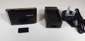 Sony Digital Camera Cyber Shot DSC-T70 8.1MP 3x Optical Zoom SD Card New Charger - Picture 1 of 11