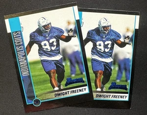 Dwight Freeney 2002 Bowman Rookie Card #164 2x Lot - Indianapolis Colts - Bild 1 von 3