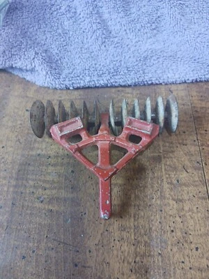 Equipamento agrícola de seda vintage Slik arcade??? Brinquedo disco #9827 - Imagem 1 de 3