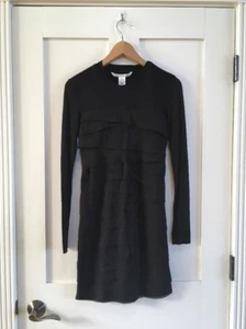 Diane Von Furstenberg Womens Dress Black XS P Wedding Guest LBD NEW Stretch - Picture 1 of 4