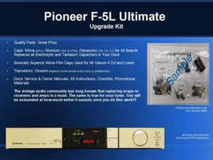 Pioneer F-5L Tuner Ultimate Restoration Kit - Wima, OnSemi, Nichicon - Picture 1 of 5