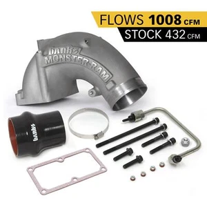 Banks Power 42790 Monster-Ram Intake System, 4-inch (natural) with Fuel Line - Picture 1 of 12