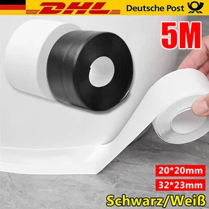Weichsockelleiste Selbstklebend Sockelleiste PVC Flexible Abschlussleiste 5Meter - Bild 1 von 25