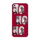 Red Ho Ho Ho Photo Upload Christmas iPhone Case for iPhone 15 14 13 12 11