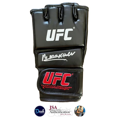 DASH COLLECTIBLES Muhammad Mokaev Signed UFC Glove JSA Witness COA Proof Autograph