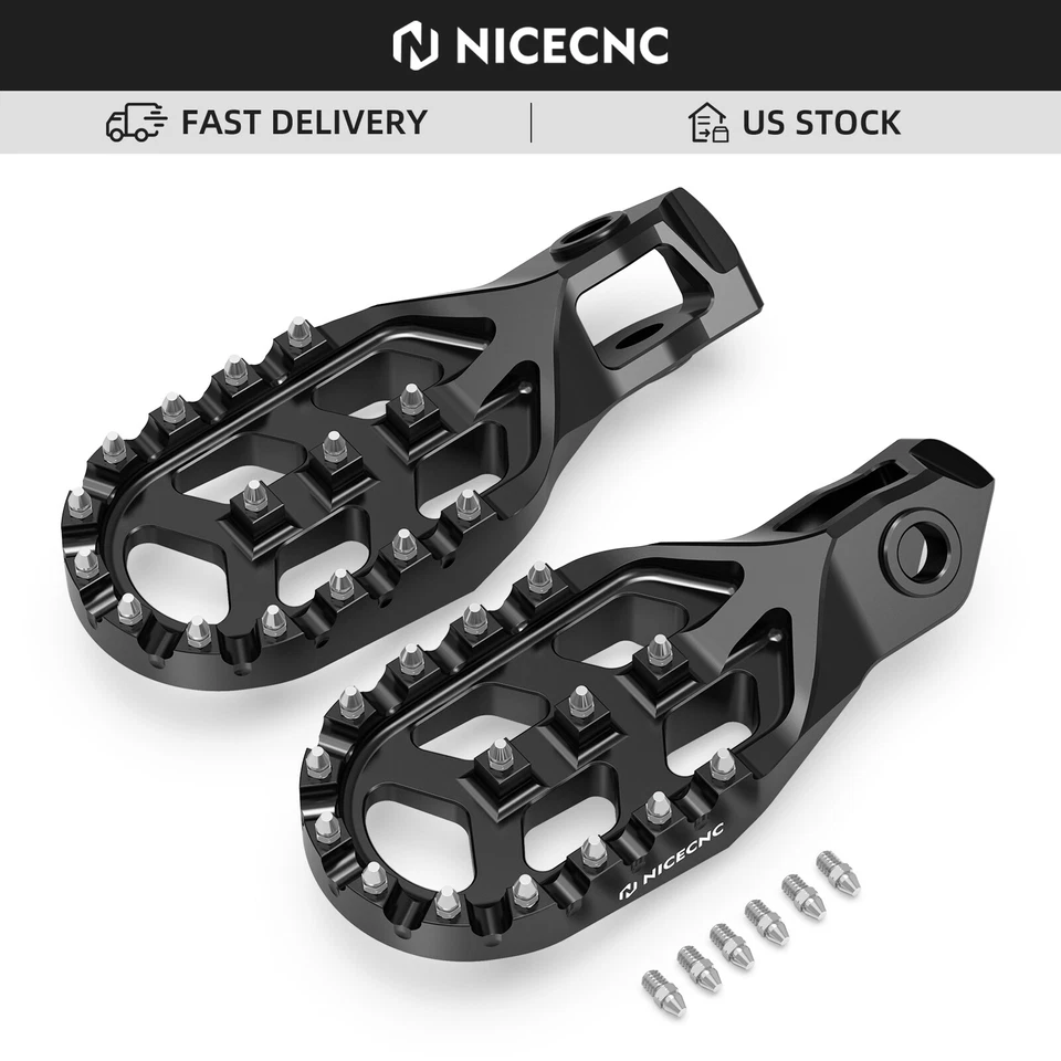 Pedales reposapiés NICECNC para gas EX EC 250/300 MC 125 250 350 450 2024 Foto 1 de 4