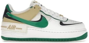 Size 12 - Nike Air Force 1 Shadow White Malachite Sesame W - Picture 1 of 1