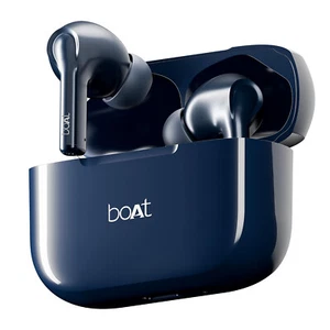 boAt Airdopes 163 in auricolari auricolari con batteria 40 HRS, ricarica rapida - Foto 1 di 7
