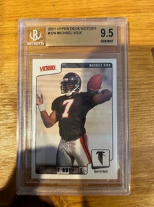 2001 Upper Deck Victory #374 Michael Vick RC BGS 9.5 with 10.0 - Bild 1 von 2