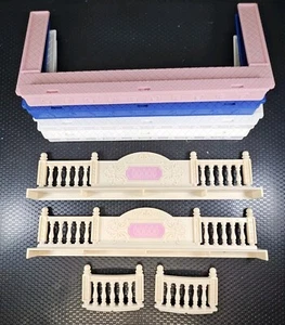 Sylvanian Families Calico Critters Roof Replacements And Rails - Picture 1 of 13