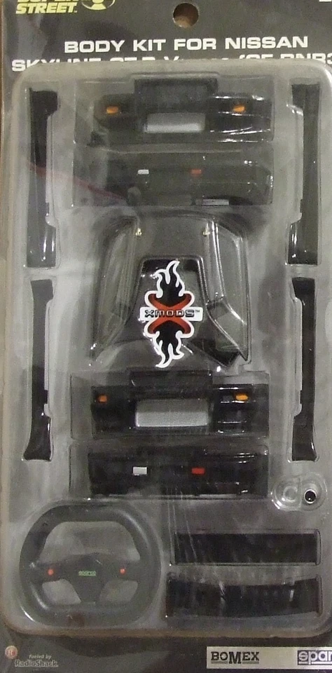 ****XMODS 1999 NISSAN SKYLINE GTR R34 BLACK BODY KIT NEW IN BOX**** - Image 1 of 1
