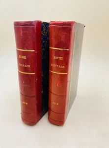 Œuvres d'Horace - Tome I & II - M. Patin - 1866 - Foto 1 di 15