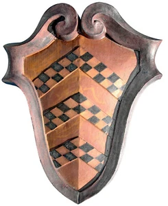 Copia di stemma toscano invetriato - Majolica Coat of arms 4185 - Bild 1 von 1