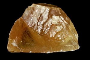 Piedra curativa muestra mineral cristal natural roca calcita ámbar 3 1/2" 8-12 OZ - Imagen 1 de 4