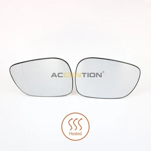 2Pcs Auto Replacement Heated Wing Rear Mirror Glass For BMW X1 E84 2009-2015 - Picture 1 of 6