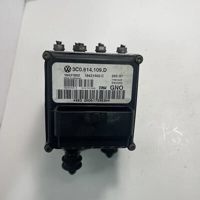 2008 Volkswagen Passat 2.0L ABS módulo bomba antilock OEM 3C0 614 109 D - Imagem 1 de 4