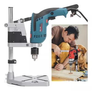 Adjustable Hand Drill Press Bench Stand Workbench Pillar Clamp Drilling Collet - Picture 1 of 36
