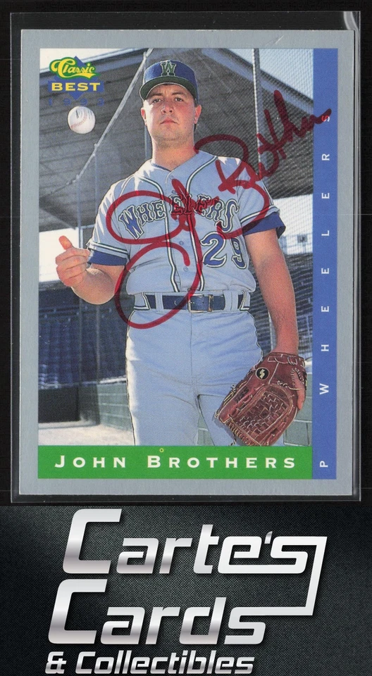 John Brothers 1993 Classic Best #159 Charleston Wheelers TTM/IP Signed Auto - Image 1 of 2