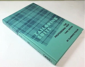 TAILORING SUITS: PROFESSIONAL WAY By Clarence Poulin - Hardcover - Imagen 1 de 4