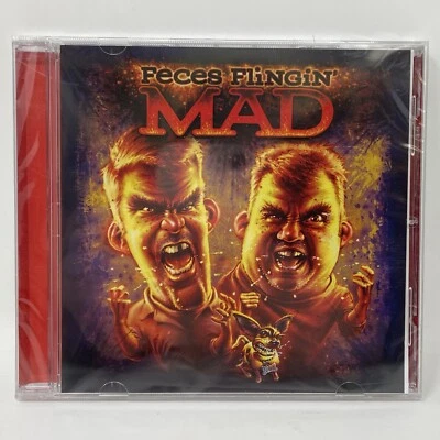 Bob & Brian Feces Flingin MAD CD OOP WLZR-FM Lazer 103 Radio Comedy - Imagem 1 de 3