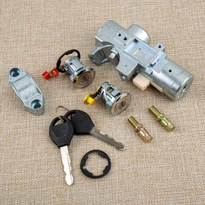 Lock Door Ignition Barrel Switch 2 Key Parts Fit For Nissan Navara D22 1997-2006 - Picture 1 of 1