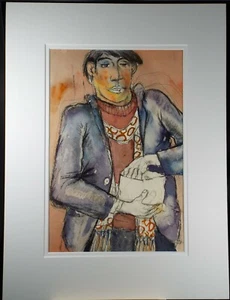 Original Watercolour, 'Bag of Chips' c1980's - Donald Mackenzie b 1944 - Picture 1 of 4