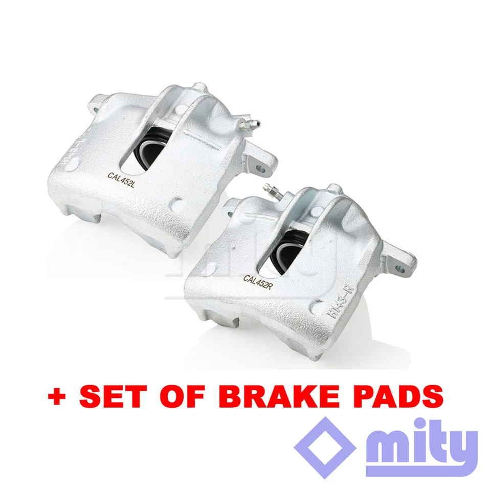 Fits Renault Scenic 1999-2003 Clio 2004-2005 Brake Calipers + Pads Front Mity — 第 1/1 张图片