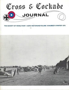 CROSS & COCKADE Journal Vol 19 # 4 (Winter 1978) Society of WWI Aero Historians - Picture 1 of 1