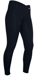$65 Polarmax Quattro Fleece Women's Pants Baselayer Bottoms Tights Size XS Black