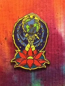 Earth Mama Cheese hat pin Twiddle The String Cheese Incident mashup - Picture 1 of 1