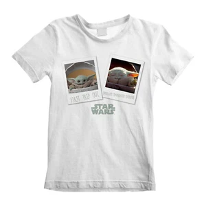 Official Mandalorian T Shirt The Child Grogu Star Wars Kids Boys Girls New - Picture 1 of 2