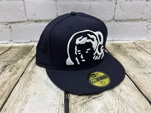 New Era Billionaire Boys Club 59Fifty Baseball Cap Navy Blue Mens Size 7 1/2 - Picture 1 of 3