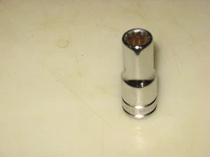 NUEVO 3/8"" UNIDAD 3/8"" ZÓCALO PROFUNDO, 12-pt, EE. UU., CROMO PULIDO, BLACKHAWK 30412 - Imagen 1 de 1