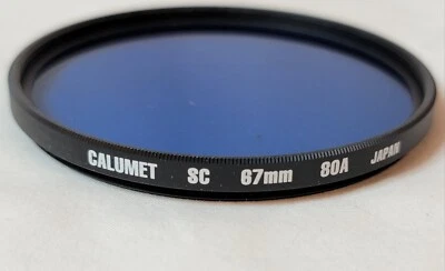 Calumet 80A Blue 67mm Filter    - Image 1 of 3