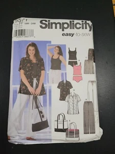 PANTALONES CORTOS SIMPLICITY BOLSO CAMISA PATRÓN TANKINI 5571 TALLA 18-24 ENVÍO GRATUITO - Imagen 1 de 2
