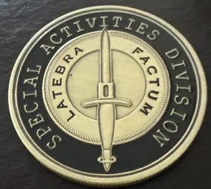 Moneta sfida CIA SAC Central Intelligence Agency divisione attività speciali - Foto 1 di 2