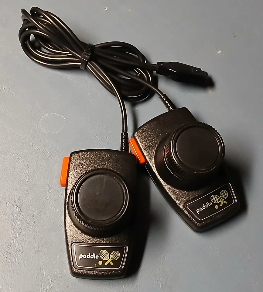 Paletas originales Atari 2600 CX-30 sin fluctuación limpias probadas y funcionando ¡LEER!! Foto 1 de 1