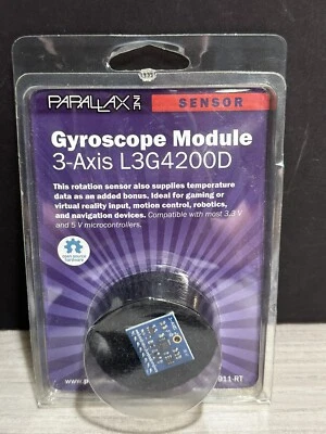 PARALLAX Sensor GYROSCOPE MODULE 3-AXIS L3G4200D also Supplies temperature Data - Image 1 of 2
