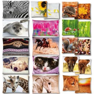 Kissenhülle Kissenbezug in 40x40 und 40x60 Dekokissen Kissenbezüge mit Fotodruck - Bild 1 von 4