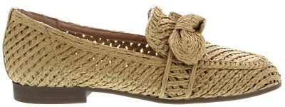 Zapatos planos de rafia de ganchillo finito Charles David para mujer talla EE. UU. 8 1/2 M (Natural) Foto 1 de 4