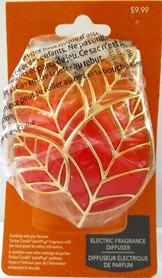 Unidad difusora de fragancia YANKEE CANDLE Scentplug naranja HOJAS DE OTOÑO, NUEVO Foto 1 de 4