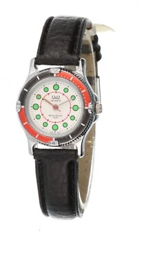 Women's Watch Quartz Q & Q Leather Sale - image 1 of 2