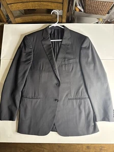 Tuta Pal Zileri Made In Italy Uomo Nera Taglia 54 100% Rayon - Foto 1 di 16