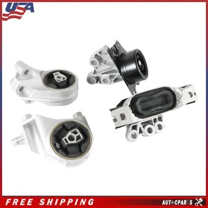 4Pcs Engine Motor & Transmission Mount Set For 2010-2017 Chevrolet Equinox 2.4L - Picture 1 of 10